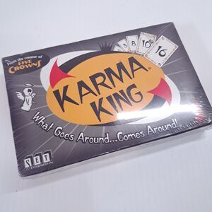 NEW Karma King Card Game by SET Enterprises What Goes Around Comes Around sealed